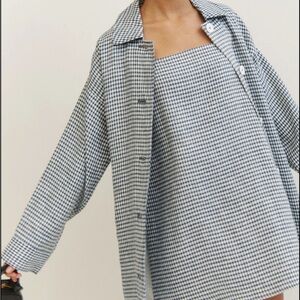 Reformation Irene linen jacket women’s small